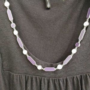Lia Sophia Skip a Beat - Purple Necklace